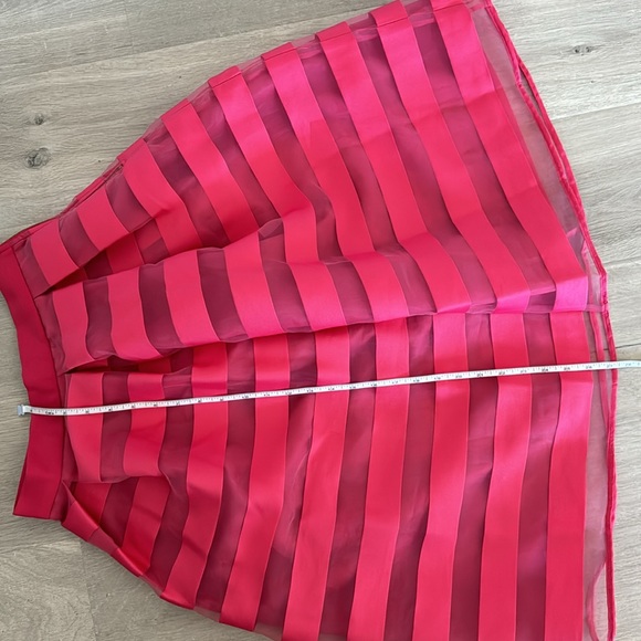 Asos closet London stipe mesh organza full midi skirt - Picture 10 of 10